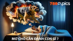 Mơ chó cắn đánh con gì ?
